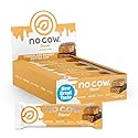 No Cow Vegan Protein Bars, Upgraded Peanut Butter Cup | 20g Plant Based Protein, Gluten Free, Dairy Free, Soy Free, Keto Friendly, Low Sugar, High