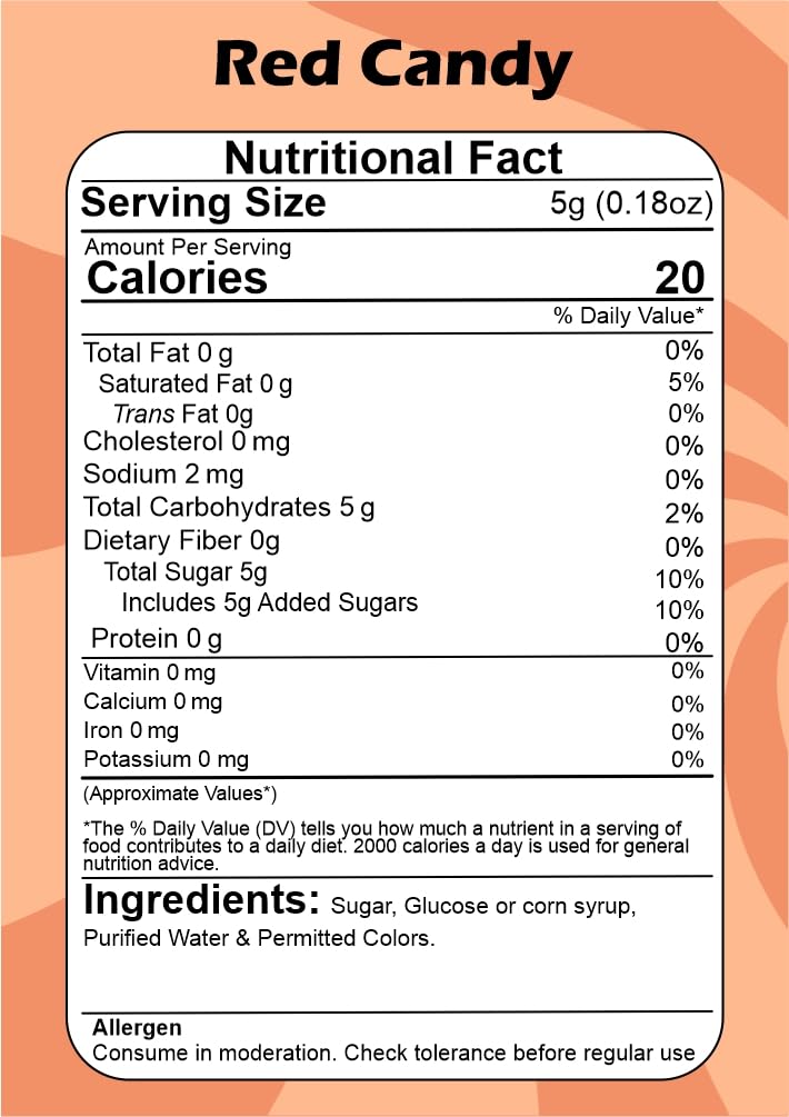 SMIBZE Natural Red Candy 250 GM (Pack of 1) SMIBZE