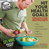Brick House Avocado Lime Vinaigrette Salad Dressing, 12 oz - Vegan, Low Sodium Salad Dressing, Dairy-Free, Gluten-Free, Clean Label, Keto & Paleo