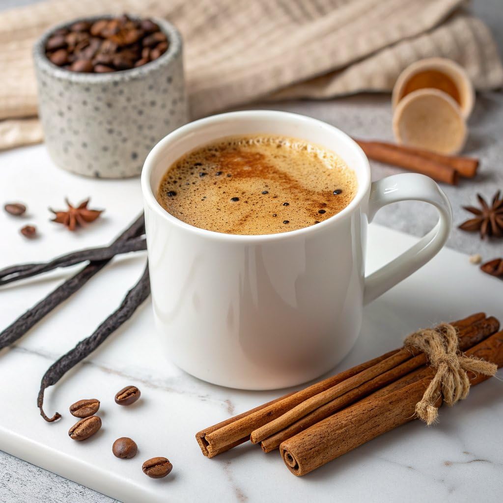 Cuppa French Vanilla Coffee - Great tasting medium roast with mushrooms, adaptogens & superfoods - Lion's Mane, Ashwagandha, Cordyceps, MCT, Prebiotic