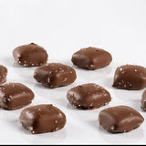 Sanders Milk Chocolate Sea Salt Caramels (32 oz Tub) - Handcrafted Small Batch Slow Cooked Caramel, Sea Salt Chocolate with Rich Indulgent Flavor