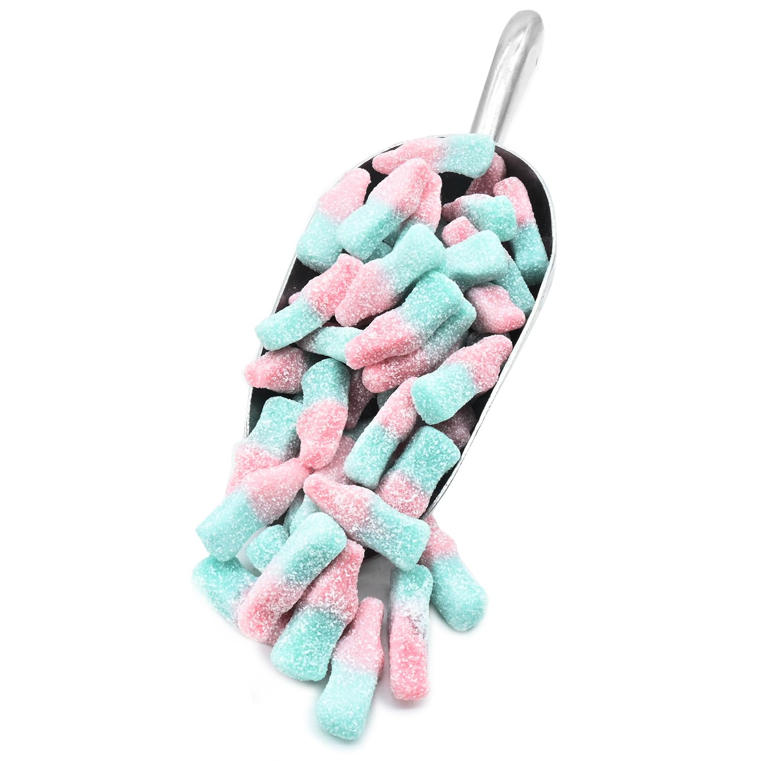 Candy Retailer Small Sour Bubble Gum Flavored Gummy Bottles 1 Lb