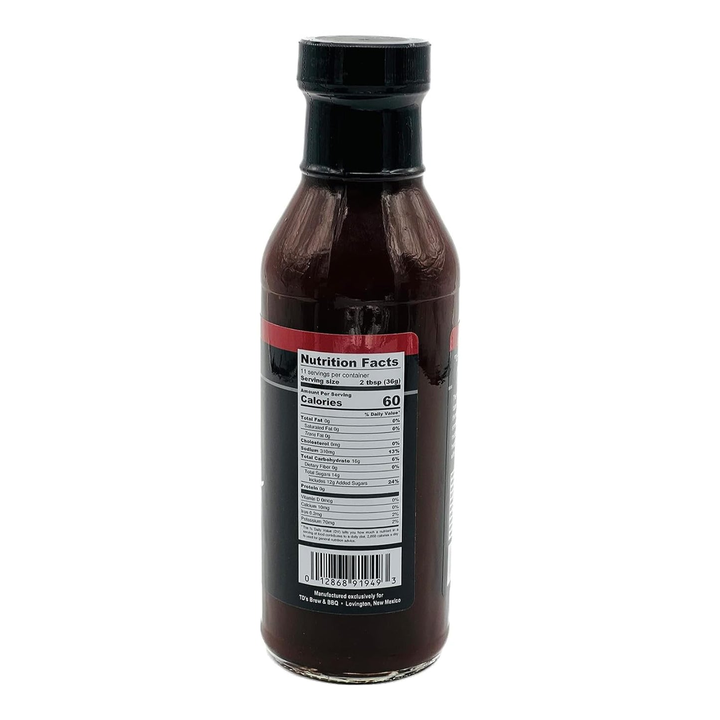 TD's Brew & BBQ "CHERRY CHIPOTLE" Sauce/tds brew and bbq/cherry/chipotle/sweet/smokey/spicy/bbq sauce/barbecue