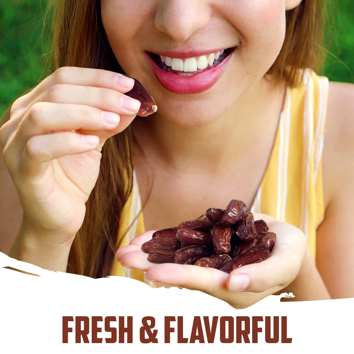 Pitted Dates 1lb pack of Deglet Noor Dates Pitted Bulk No Sugar Added, Delicious and Nutritious Deglet Date Ideal for Baking, Energy Bites and Salads