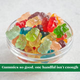 Candykrave Albanesse 12 Flavor Gummi Bears, (2 LB) naturally Flavored Chewy Gummies with Fruity Varieties Including Fuji Apple, Asian Blood Orange