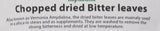 Kopabana Chopped Dried Bitter Leaves| Vernonia amygdalina | 1oz