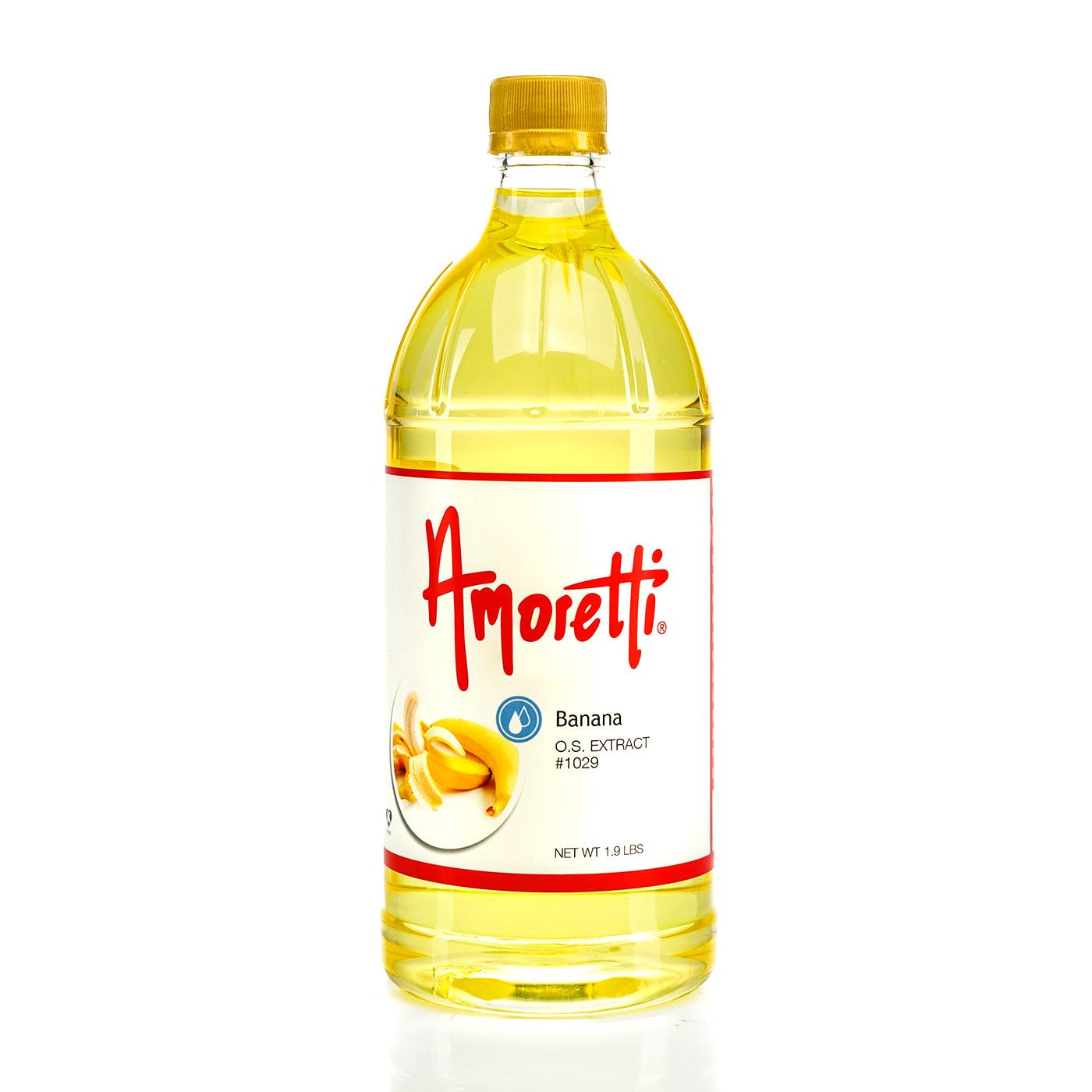 Amoretti - Banana Extract Oil Soluble 2 oz - Highly Concentrated & Perfect For Pastry or Savory applications, Preservative Free, Vegan, Kosher Pareve