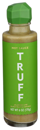 Truff Jalapeno Lime Black Truffle Infused Hot Sauce, 6 OZ