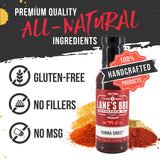 Lane's Kinda Sweet BBQ Sauce, All-Natural Chicken Marinade Barbecue Sauce, Perfect for Beef, Pork, Marinated Chicken Wing Sauce, Made in USA, 13.5 Oz