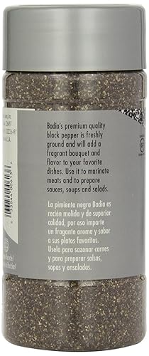 Badia Ground Black Pepper, 7 oz