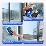 Glodway Glass,Mirror and Window Cleaner for Auto and Home Cleans,Streak-Free,Ammonia-Free,Tint-Safe,4.58 OZ
