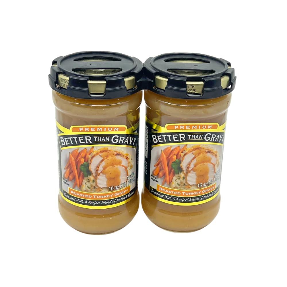 Better than Gravy Roasted Turkey Gravy 16 oz - Pack of 2