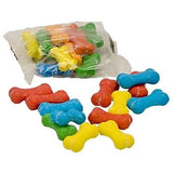 Fun Express Bone Shaped Candy Fun Packs for Halloween - 59 Bags Bulk Candy Individually Wrapped - Party Favors for Kids Birthday Pinata Stuffers