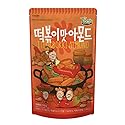Gilim Tom's Farm Korean Seasoned Almonds Spicy Tteokbokki (Topokki) Flavor (210g) x 1 Pack