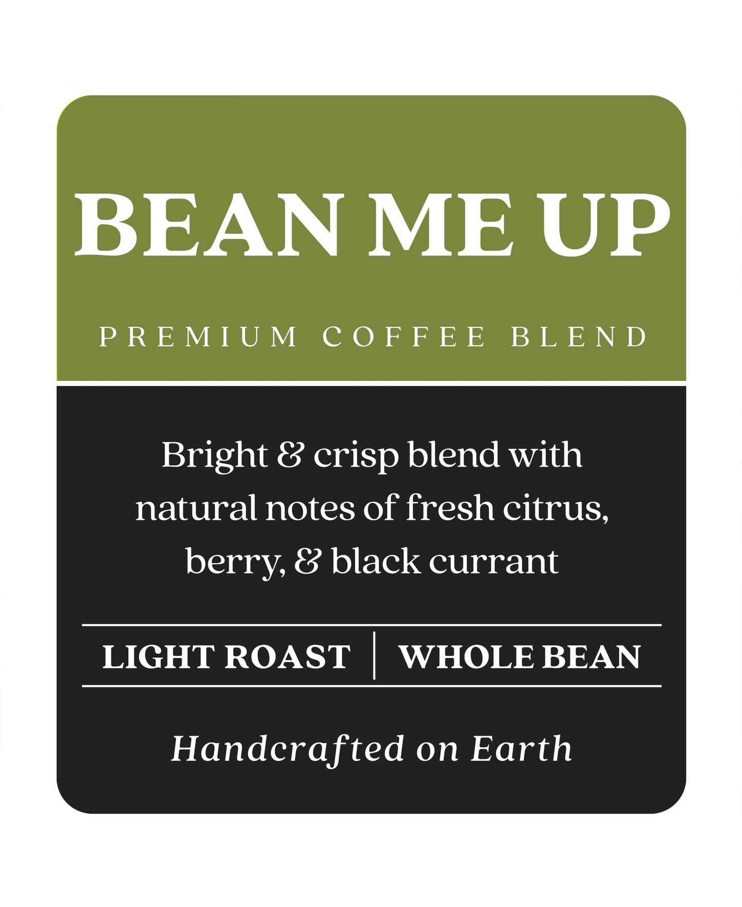 Copper Moon Light Roast Ground Coffee, Bean Me Up, 12 Ounce Bag