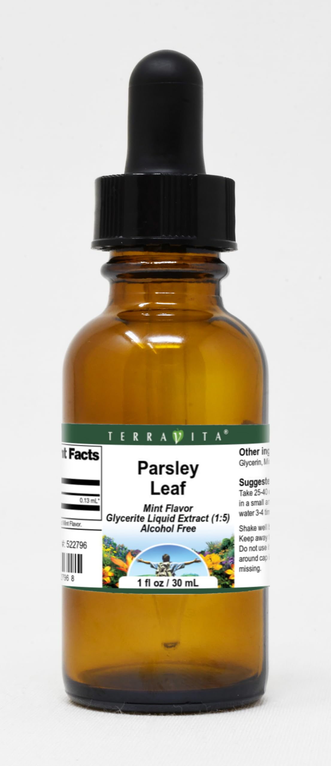 Parsley Leaf Glycerite Liquid Extract (1:5) - Mint Flavored (1 oz, ZIN: 522796) - 3 Pack