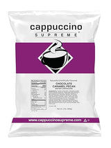 Cappuccino Supreme 2 lb bag Chocolate Caramel Pecan Instant Cappuccino Mix