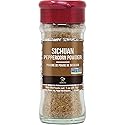 Soeos Sichuan Peppercorn Powder 1oz (28.3g), Non-GMO Verified, Szechuan Peppercorn, Ground Sichuan Green Peppercorns, Green Sichuan paper Powder, Mapo