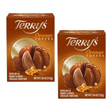 Terry's 2 Pack Toffee Milk Chocolate Orange Balls - Unwrap, Tap, and Share It, 5.11 oz per Ball (11.22 oz Total)