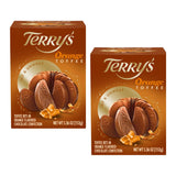 Terry's 2 Pack Toffee Milk Chocolate Orange Balls - Unwrap, Tap, and Share It, 5.11 oz per Ball (11.22 oz Total)