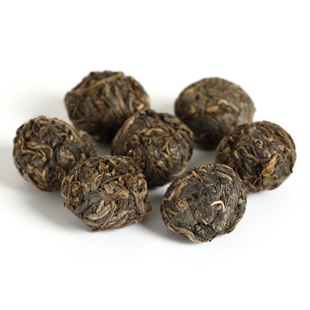 Puerh Tea Cake 100g / 3.5oz 2010 Year Raw Sheng Supreme Handmade Chinese Yunnan Puer Pu'er Pu-erh Tea - Tuocha