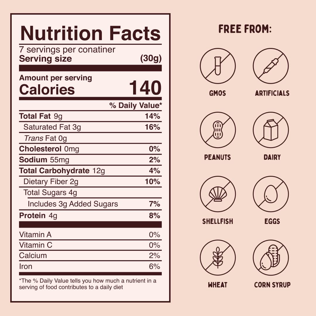 Chickpea Granola - Unimaginable Foods Wholesome Raspberry 5-Pack, Vegan, Non-GMO, Gluten Free, Dairy Free - 7 oz