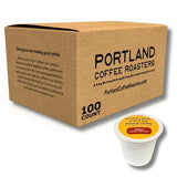 Portland Coffee Roasters, Dark Roast Single-Serve Pods, Organic French Roast, 100 Count