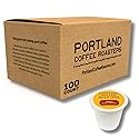 Portland Coffee Roasters, Dark Roast Single-Serve Pods, Organic French Roast, 100 Count