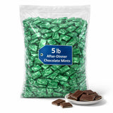 After-Dinner Chocolate Mint Candies Bulk 5 LB Pack, Rich Creamy Mint Chocolate Dessert Candy for Parties, Events, Candy Buffets, Offices, and Sharing