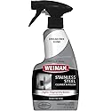 Weiman Stainless Steel Cleaner and Polish Trigger Spray, 12 Fl Oz