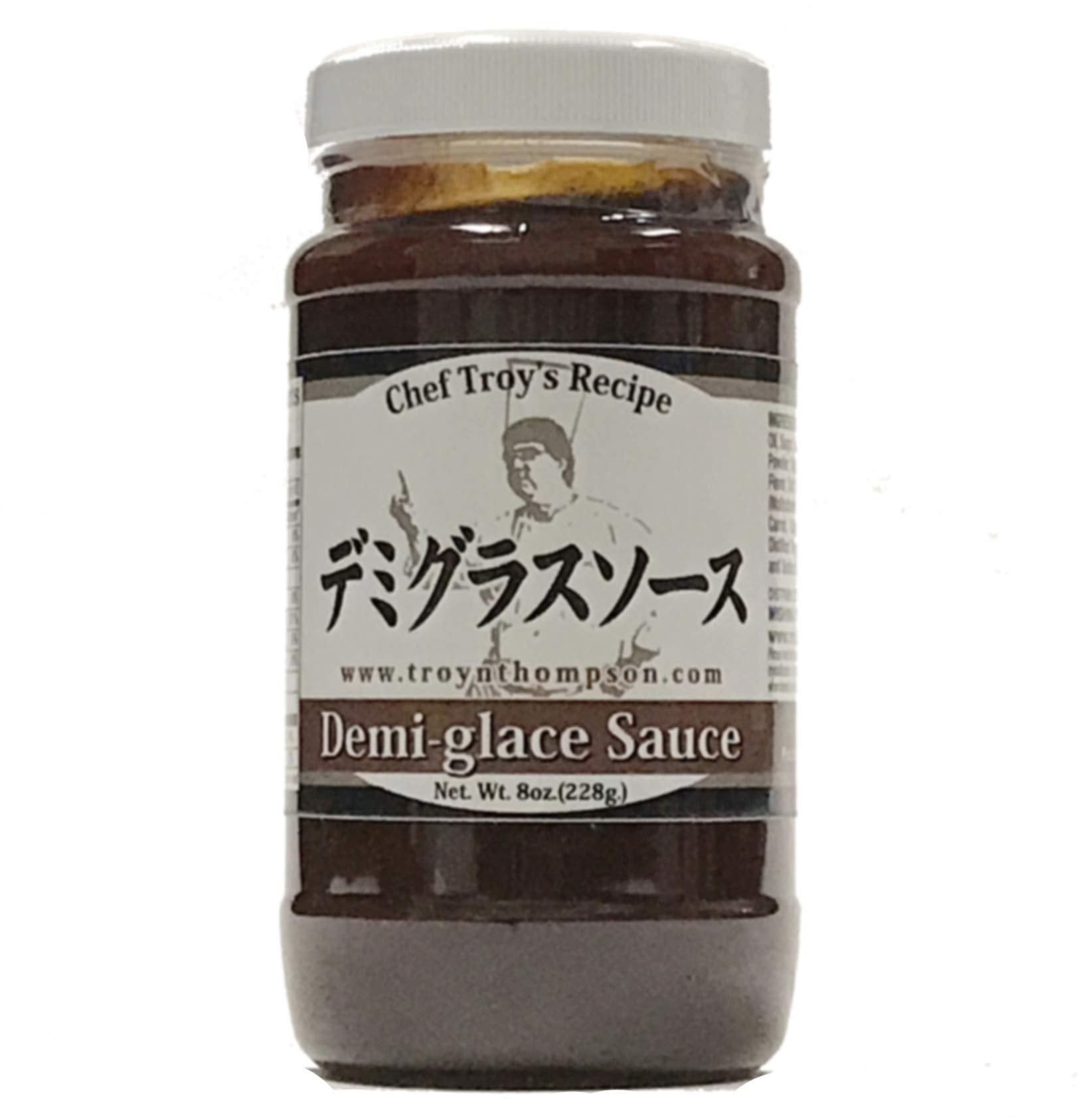 Mishima Japanese Style Demi-Glace Sauce (Chef Troy's Recipe) - 8 oz | Pack of 1
