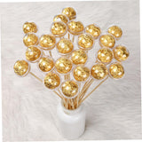 KOCKSHION 30pcs Transparent Chocolate Box Round Plastic Candy Holder for Party Wedding Valentine's Day Clear Display for Chocolates Treats Bouquets
