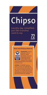 Chipso 72 Count Laundry & All Purpose Natural Soap Packs