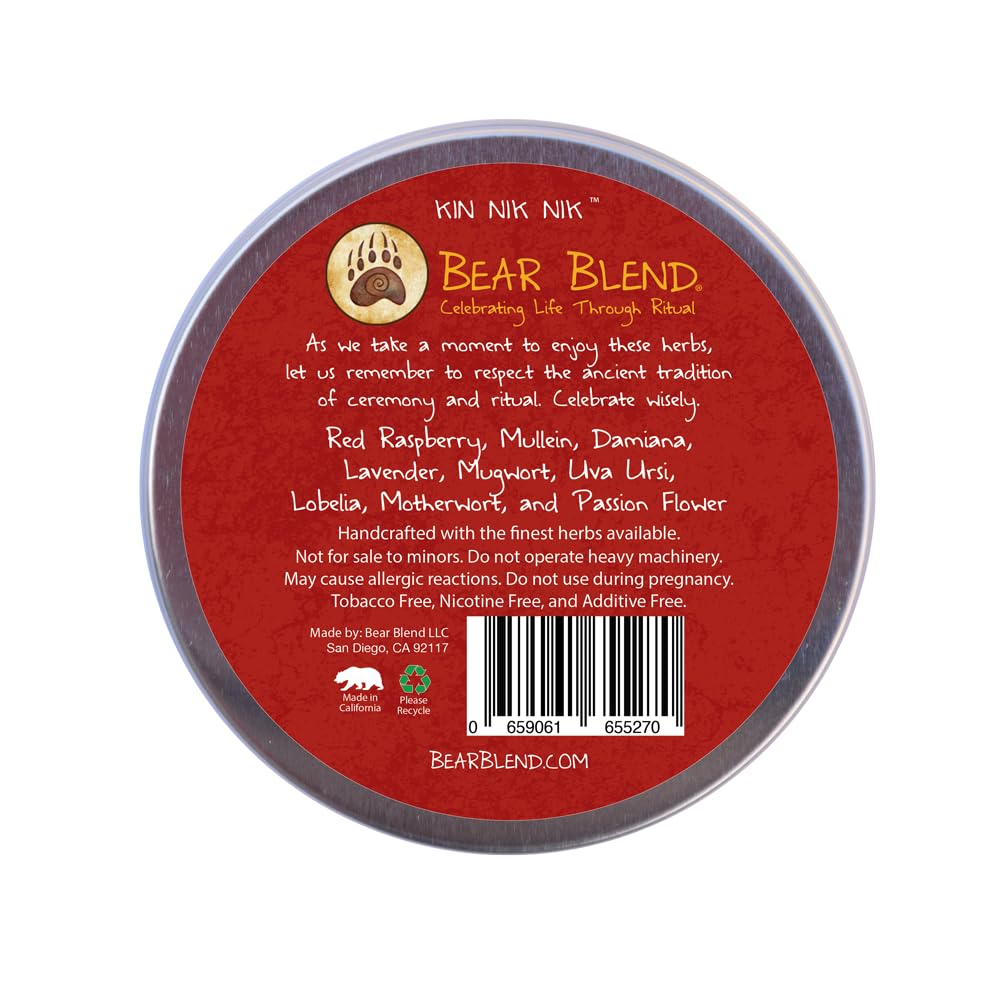 Kin Nik Nik Ceremonial Herbal Blend by Bear Blend