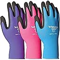 Wonder Grip Nicely Nimble Gloves, Large, Assorted Colors
