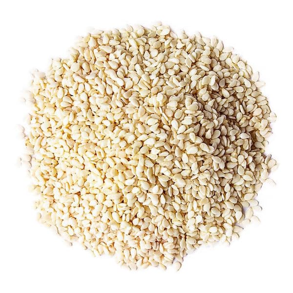 Food to Live Organic Hulled Sesame Seeds, 0.25 Lbs - Raw in Resealable Jar, Perfect for Cooking, Baking, Smoothies and Salads, Non-GMO, Vegan, Kosher