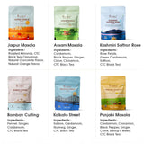 Teabox Premium Authentic Indian Spiced Chai Tea Trial Pack, 10 Exotic Varieties of Chai, 30G Each, 100% Real Ingredients. No Artificial Flavors |