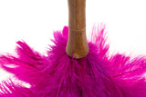 AVIAN COLOR FEATHER DUSTER. (Hot Pink)