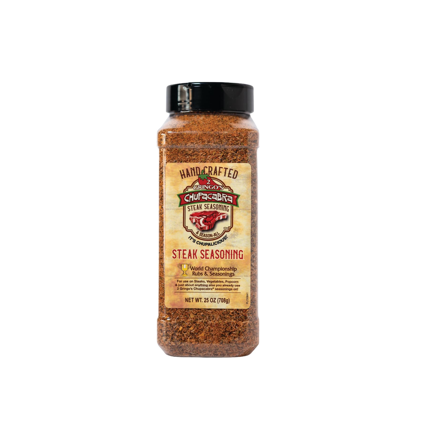 2 Gringos Chupacabra Steak Seasoning, 25 Ounces