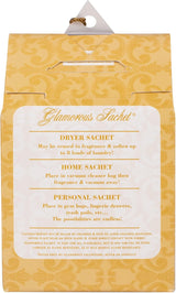 Elanze Designs Tyler Candle FRENCH MARKET - Glam Wash - 32 Ounce Liquid Laundry Detergent and Scented Sachet Bundle