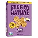 NEW Back to Nature Garlic & Herb Mini Seasoned Crackers, Non-GMO, Plant-Based Snack Cracker, Snack Happy, 5 oz Box