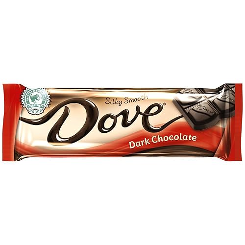 DOVE Dark Chocolate Singles Size Candy Bar 1.44-Ounce Bar