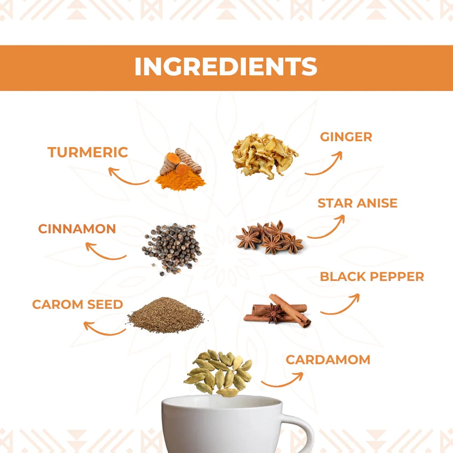 Nutty Yogi Ayurvedic Masala Chai | 100g | Tea with Herbs I Unique Recipe I 100% Natural & Organic l Immunity Booster l Try with Digestive Biscuits or