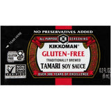 Kikkoman Gluten-Free Tamari Soy Sauce Packets, 6 ml To-Go Packets (200 Count), Preservative-Free Individual Travel Soy Sauce Packets, Non-GMO & Kosher