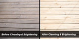 SaverSystems #1 Deck Wood Cleaner - 2.25 lbs - Makes 5 Gallons of Wood Deck Cleaning Solution