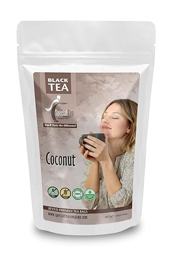 Special Tea Coconut Black Tea, 20 Tea Bags
