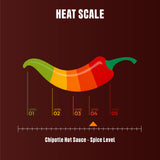 Hook & Arrow Chipotle Ghost Pepper Hot Sauce - Smoky Spicy Hot Pepper Sauce - Gluten-Free, Vegan, Paleo, Low Carb (5 fl oz, 30 servings)