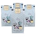 Coffee Masters Ground Coffee Sampler, Caramel Kiss, Jamaican Me Crazy, Turtle Sundae and Salted Caramel, 48 Ounce