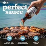 Fig Serrano BBQ Sauce 3-pack - Bearfoot BBQ - Gluten Free, 13.3 oz, Small Batch, Non-GMO, No Preservatives, No Corn Syrup, No Seed Oils. Marinade