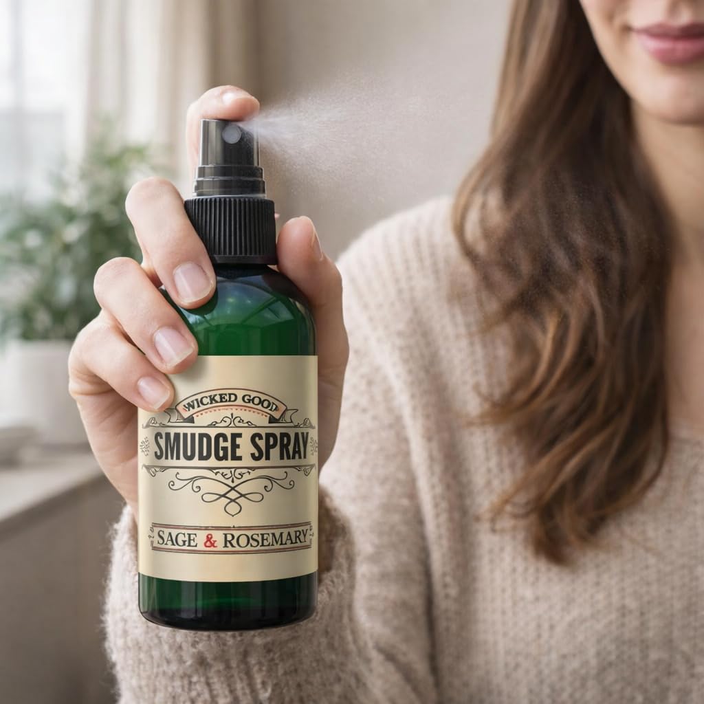 Wicked Good Smudge Spray: Sage Rosemary Spray